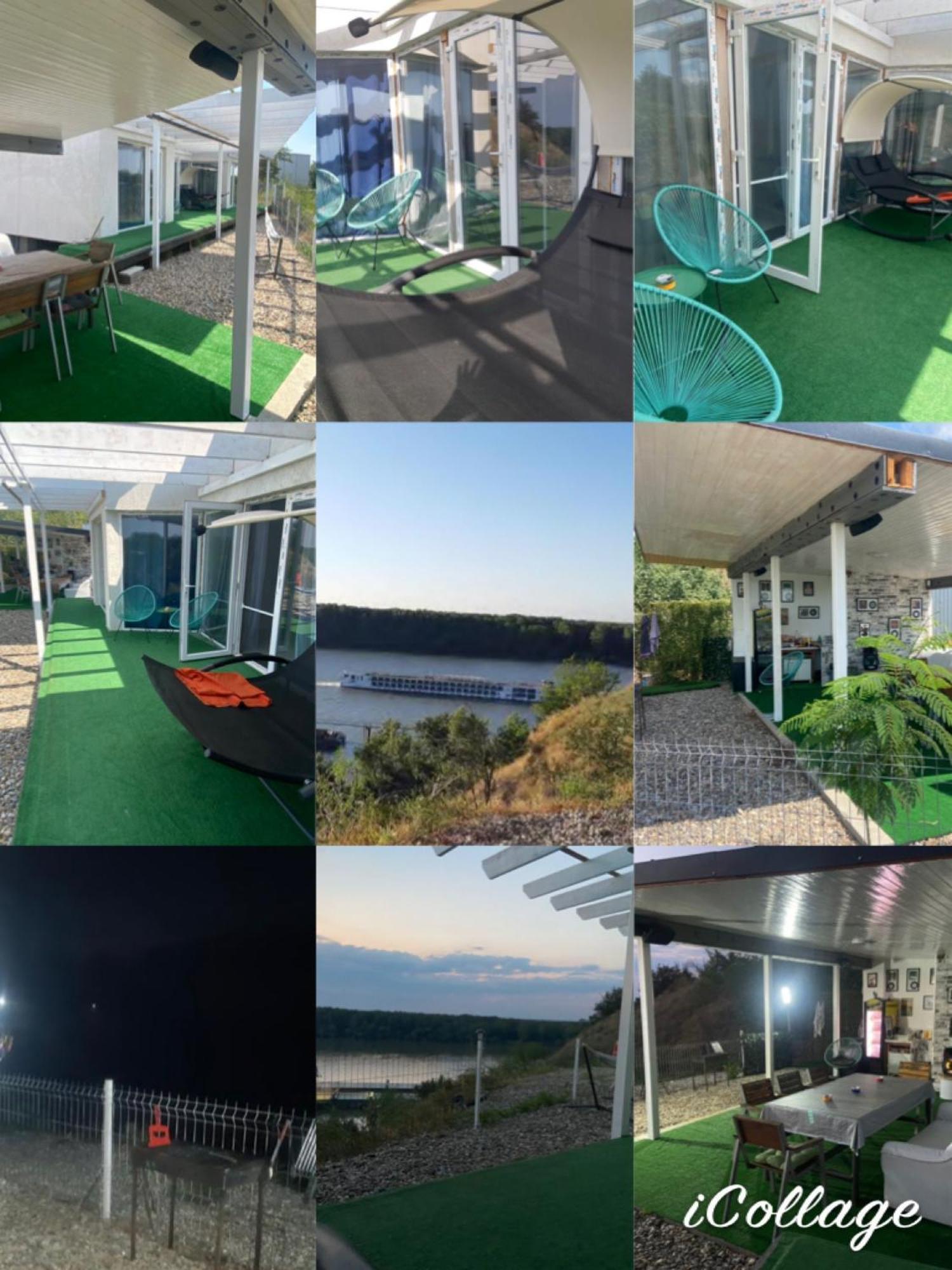Cabana De La Dunare Villa Basarabi Exteriör bild